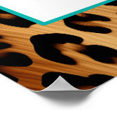 Wild at Heart – Cheetah Cowgirl Boots Poster Art (Hoek)