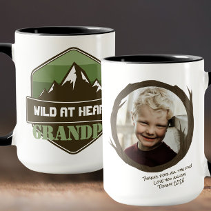 Wild at Heart Gepersonaliseerde Foto Gift Mok