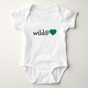 Wild at Heart - Groen Hart Romper