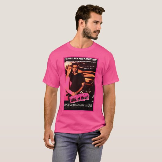 Wild at Heart - Nicholas Cage Laura Dern Poster T-shirt (Voorkant volledig)