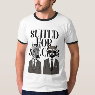 Wild at Heart: The Suited Elite Tee T-shirt