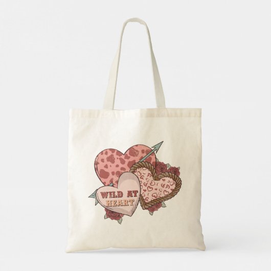 Wild at Heart Tote Bag (Achterkant)