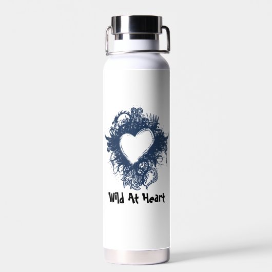 Wild At Heart Waterfles (Achterkant)