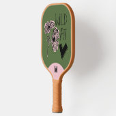 Wild At Heart Whimsical Pink Pickleball Paddle (Links)