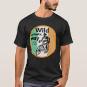 Wild Atlantic Way - fietsen Ierse Toerisme proef T-shirt (Voorkant)