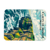 Wild Atlantic Way Ierland Kliffen van Moher Magneet (Horizontaal)