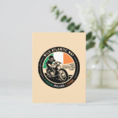 Wild Atlantic Way Ierland | | Motorfiets Briefkaart (Staand voorkant)