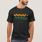 Wild Atlantic Way - Ierse Toerisme proef Ierland T-shirt (Voorkant)