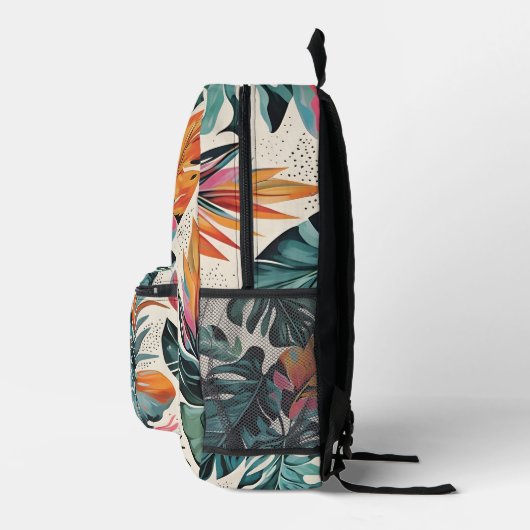 Wild Aura Bedrukte Rugzak (Rechts)