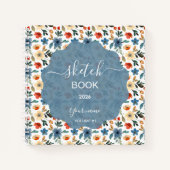 Wild Autumn Flowers Notitieboek (Voorkant)