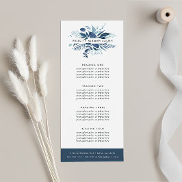 Wild Azure | Diensten of prijslijst Reclamekaart