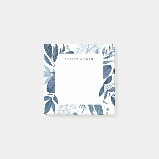 Wild Azure | Gepersonaliseerd Post-it® Notes (Voorkant)
