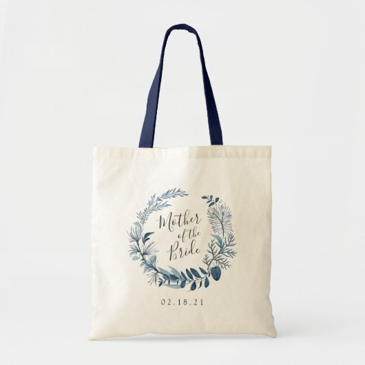 Wild Azure Moeder van de Bride Tote Bag (Voorkant)