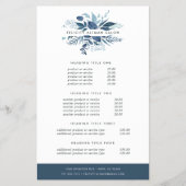 Wild Azure Pricing & Services Flyer (Voorkant)