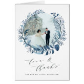 Wild Azure | Weddenfoto Hartelijk dank (Voorkant)