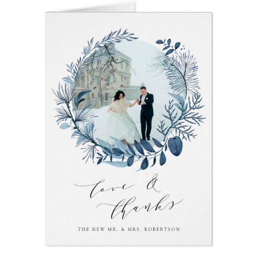 Wild Azure | Weddenfoto Hartelijk dank (Voorkant)