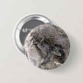 Wild Baby Bunnies Button (Voorkant /achterkant)