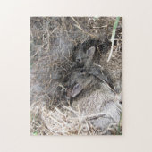 Wild Baby Bunnies Puzzle Legpuzzel (Verticaal)