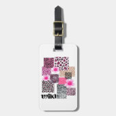 wild bagagelabel (Voorkant verticaal)