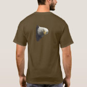 Wild Bald Eagle LOVER T-shirts (Achterkant)