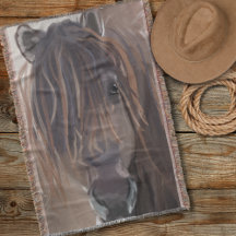 Wild Bay Bruin Paard Grappig Messy Haar