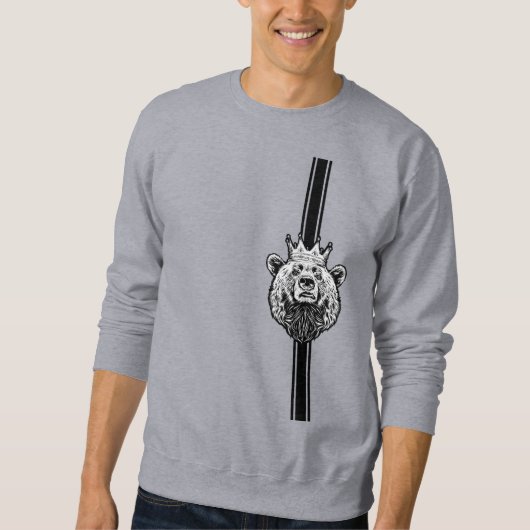 Wild Bear Graphic Sweatshirt (Voorkant)