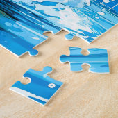 Wild Bear Summer Vintage Pool  Legpuzzel (Zijkant)