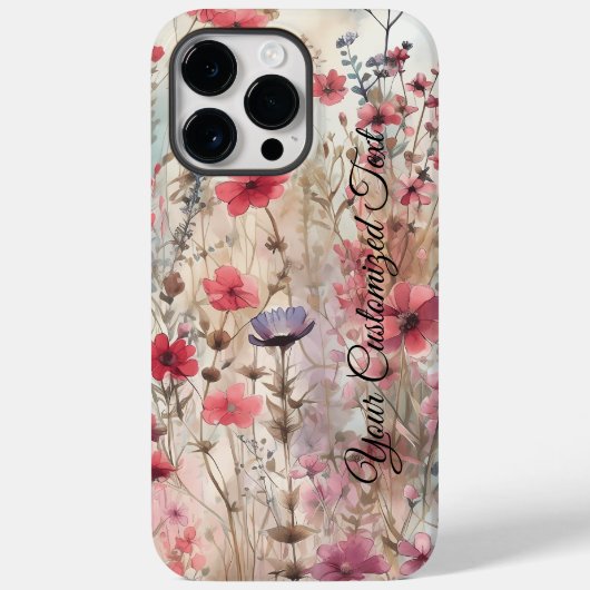 Wild Beauty Geweven: Gemaakt door Wildflower Case-Mate iPhone Case (Achterkant)
