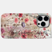 Wild Beauty Geweven: Gemaakt door Wildflower Case-Mate iPhone Case (Achterkant (horizontaal))