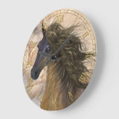 Wild Beauty Horse Muur Klok (Hoek)