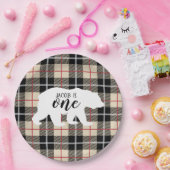 Wild Beer Thompson Camel 1st Birthday Party Papieren Bordje (Feest)