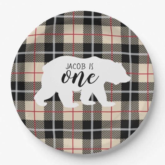 Wild Beer Thompson Camel 1st Birthday Party Papieren Bordje (Voorkant)