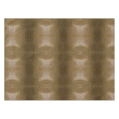 Wild beige bruin alligator krokodillenleer tafelkleed (Voorkant (Horizontaal))