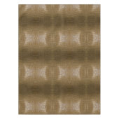 Wild beige bruin alligator krokodillenleer tafelkleed (Voorkant)