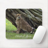 Wild Big Cats Dierenliefhebber Design Muismat (Met muis)
