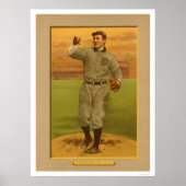 Wild Bill Donovan Tigers Baseball 1911 Poster (Voorkant)