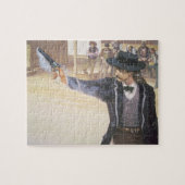 "Wild Bill" Hickok (1837-1876) toont zijn merk aan Legpuzzel (Horizontaal)