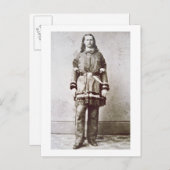 'Wild Bill' Hickok (1837-76) (foto) Briefkaart (Voorkant / Achterkant)
