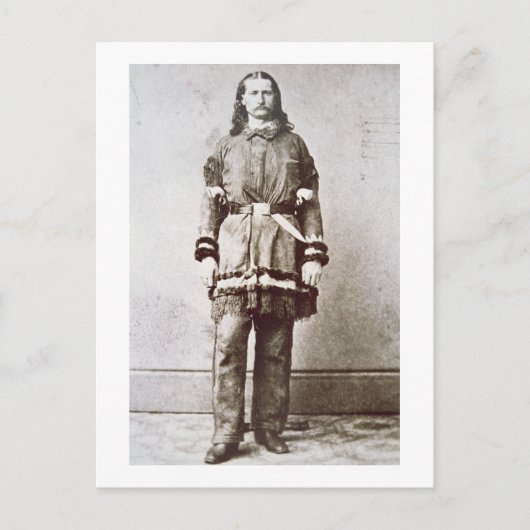 'Wild Bill' Hickok (1837-76) (foto) Briefkaart (Voorkant)