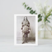 'Wild Bill' Hickok (1837-76) (foto) Briefkaart (Staand voorkant)