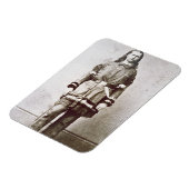 'Wild Bill' Hickok (1837-76) (foto) Magneet (Linkerzijde)