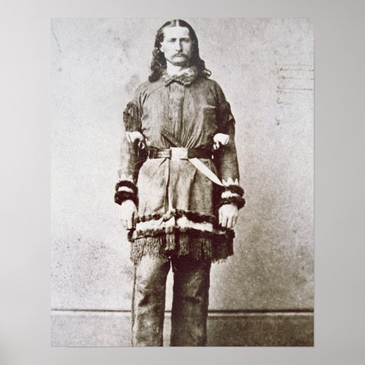 'Wild Bill' Hickok (1837-76) (foto) Poster (Voorkant)