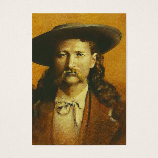 Wild Bill Hickok ACEO Visitekaartje (Voorkant)