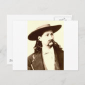 WILD BILL HICKOK BRIEFKAART (Voorkant / Achterkant)
