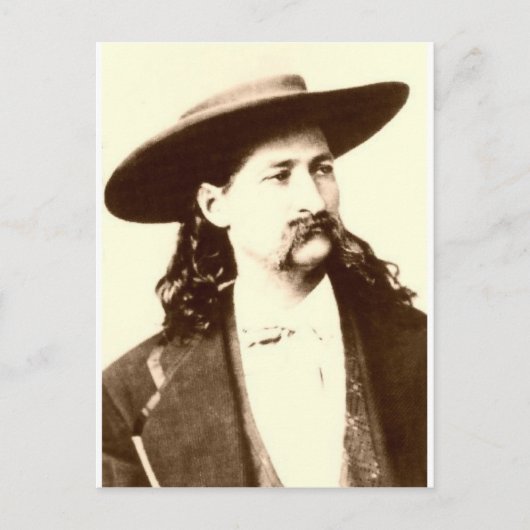 WILD BILL HICKOK BRIEFKAART (Voorkant)