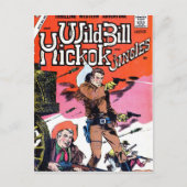 Wild Bill Hickok Comic Briefkaart (Voorkant)