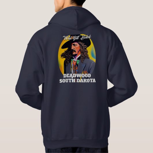Wild Bill Hickok Deadwood Hoodie (Achterkant)