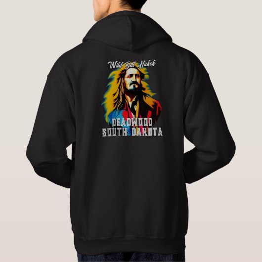 Wild Bill Hickok Deadwood Hoodie (Achterkant)
