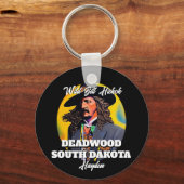Wild Bill Hickok Deadwood Sleutelhanger (Achterkant)