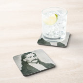 'Wild Bill' Hickok (foto) Bier Onderzetter (Rechterzijde)